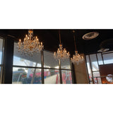 Marchand 15 Light Royal Crystal Chandelier, 2 Colour Options - Crystal Palace Lighting
