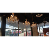 Marchand 24 Light Royal Crystal Chandelier, 2 Colour Options - Crystal Palace Lighting