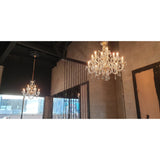 Marchand 24 Light Royal Crystal Chandelier, 2 Colour Options - Crystal Palace Lighting