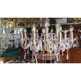 Marchand Alison 12 Light Asfour Crystal Chandelier - Crystal Palace Lighting