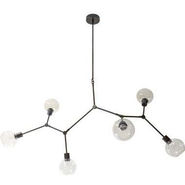 PADUA Contemporary Clear Glass - Crystal Palace Lighting