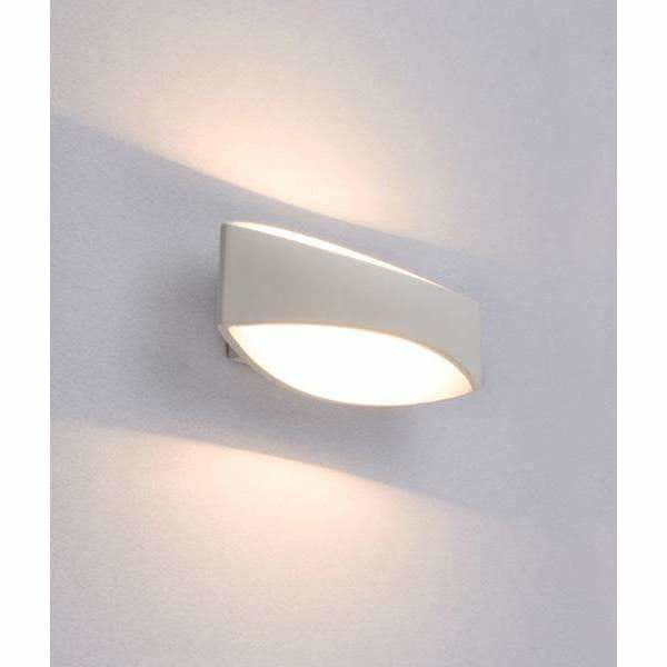 Cannes LED Interior Wall Light in White - Crystal Palace Lighting