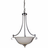 Dallas Chrome 3 Light Suspension Pendant, 2 Colour Options - Crystal Palace Lighting