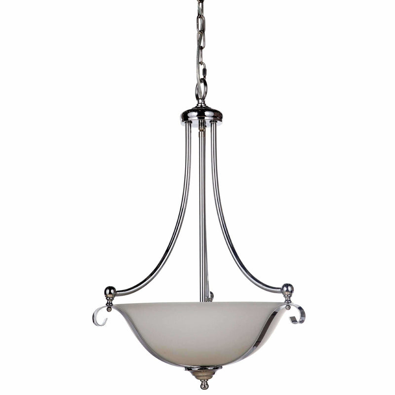 Dallas Chrome 3 Light Suspension Pendant, 2 Colour Options - Crystal Palace Lighting