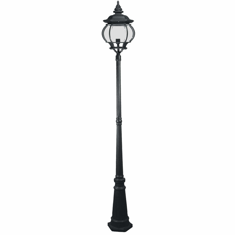 Flinders 3 Piece Lamp Post, 2 Colour Options - Crystal Palace Lighting