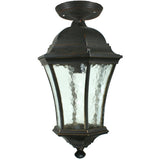 Strand Exterior Under Eave in Antique Bronze, 2 Size Options - Crystal Palace Lighting