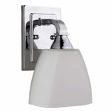 Futura 1 Light Wall Light in Chrome - Crystal Palace Lighting