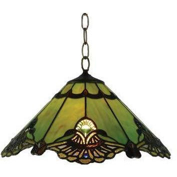 Green Majorelle Pendant - Crystal Palace Lighting