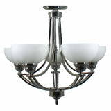 Houston 5 Light Flush Light, 2 Colour Options - Crystal Palace Lighting