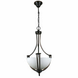 Houston 2 Light Single Suspension Pendant, 2 Colour Options - Crystal Palace Lighting