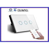 WIFI 3 Gang Touch Switch - Crystal Palace Lighting