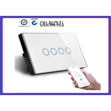WIFI 4 Gang Touch Switch - Crystal Palace Lighting