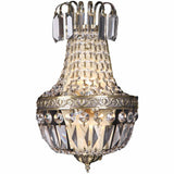 Le Pavillon 2 Light Crystal Wall Light, 2 Colour Options - Crystal Palace Lighting