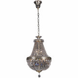 Le Pavillon 3 Light Crystal Basket Chandelier, 2 Colour Options - Crystal Palace Lighting