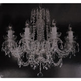 Marchand 8 Light Royal Crystal Chandelier - Crystal Palace Lighting