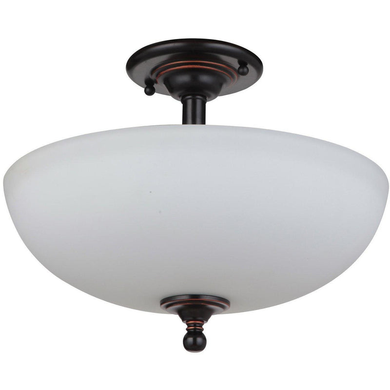 Nova 3 Light Close to Ceiling Light, 2 Colour Options - Crystal Palace Lighting