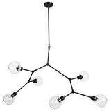 PADUA Contemporary Clear Glass - Crystal Palace Lighting