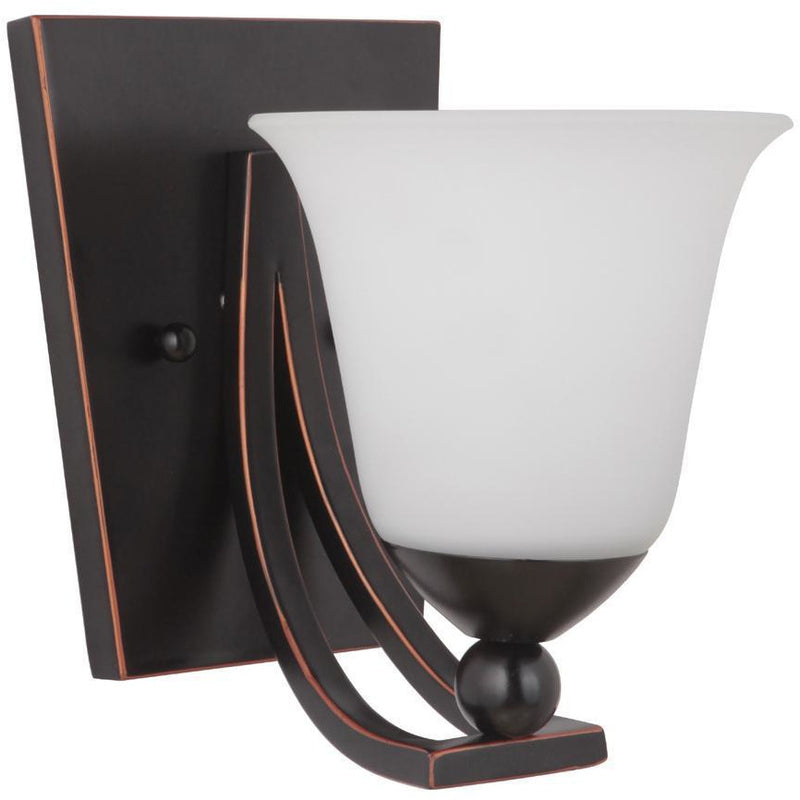 Rivoli 1 Light Wall Light, 2 Colour Options - Crystal Palace Lighting