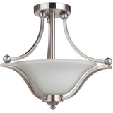 Rivoli 3 Light Semi Flush Light, 2 Colour Options - Crystal Palace Lighting