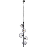 SINUS Designer Smoke Glass - Crystal Palace Lighting