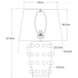 VISUAL COMFORT MEDIUM LINDEN TABLE LAMP BY KELLY WEARSTLER - Crystal Palace Lighting