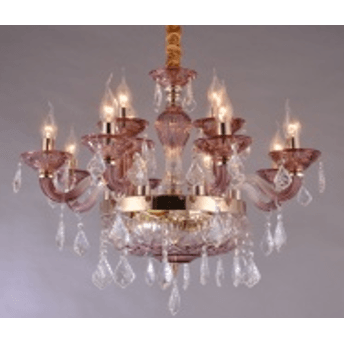 Marchand Alison 12 Light Asfour Crystal Chandelier - Crystal Palace Lighting