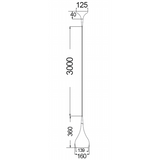 ZARA 2 Shapes and 5 Colour Options - Crystal Palace Lighting