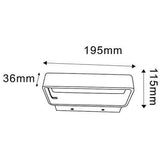 VENICE LED Interior Wall Light - Crystal Palace Lighting