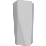 Wig Exterior Surface Mounted 2 Light LED Wall Light, 2 Colour Options, (Up+Down) - Crystal Palace Lighting