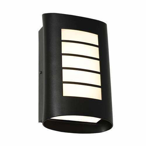 Bicheno Exterior Wall Light in Black - Crystal Palace Lighting