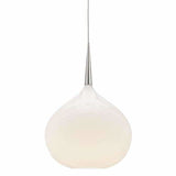 Bollene Pendant with White Glossy Opal Shade, 3 Size Options - Crystal Palace Lighting