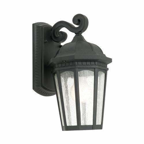 Cambridge Exterior Coach Wall Light in Black - Crystal Palace Lighting