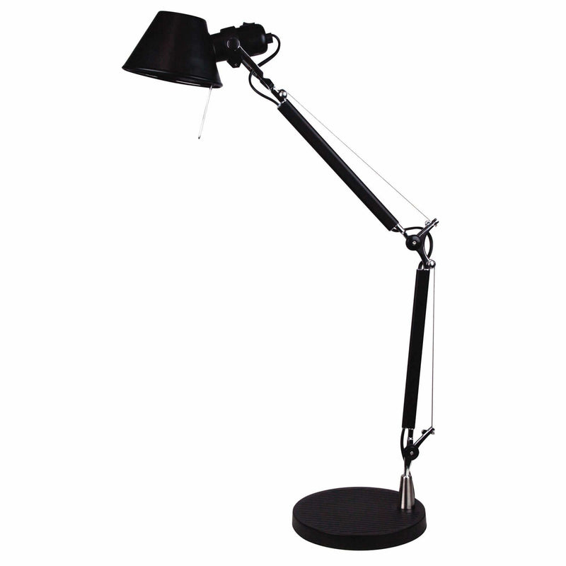 Forma Retro Table Lamp in Black - Crystal Palace Lighting