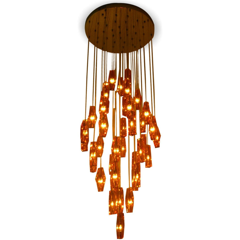 40 Light Cinderella Pendant - Crystal Palace Lighting