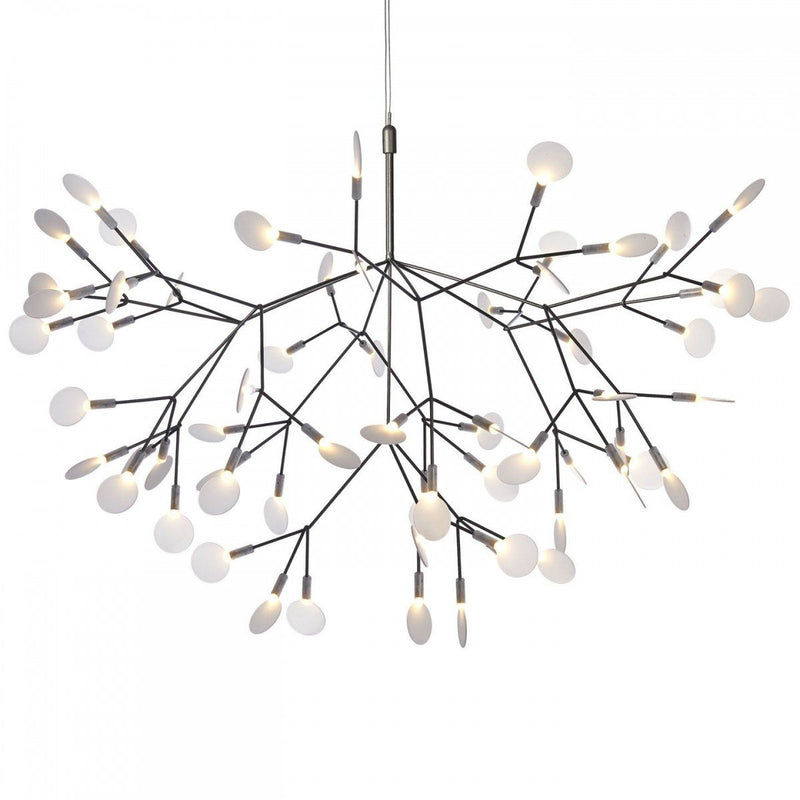 Replica Heracleum Pendant in Black, 2 sizes - Crystal Palace Lighting
