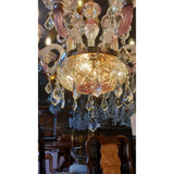 Marchand Alison 12 Light Asfour Crystal Chandelier - Crystal Palace Lighting