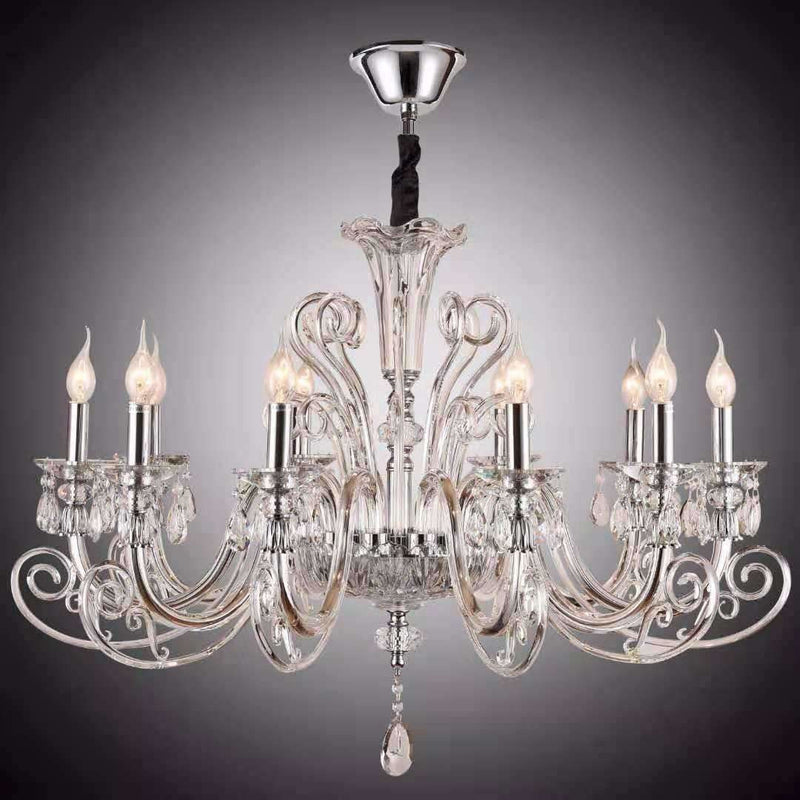 Marchand Diana 10 Light Crystal Chandelier - Crystal Palace Lighting