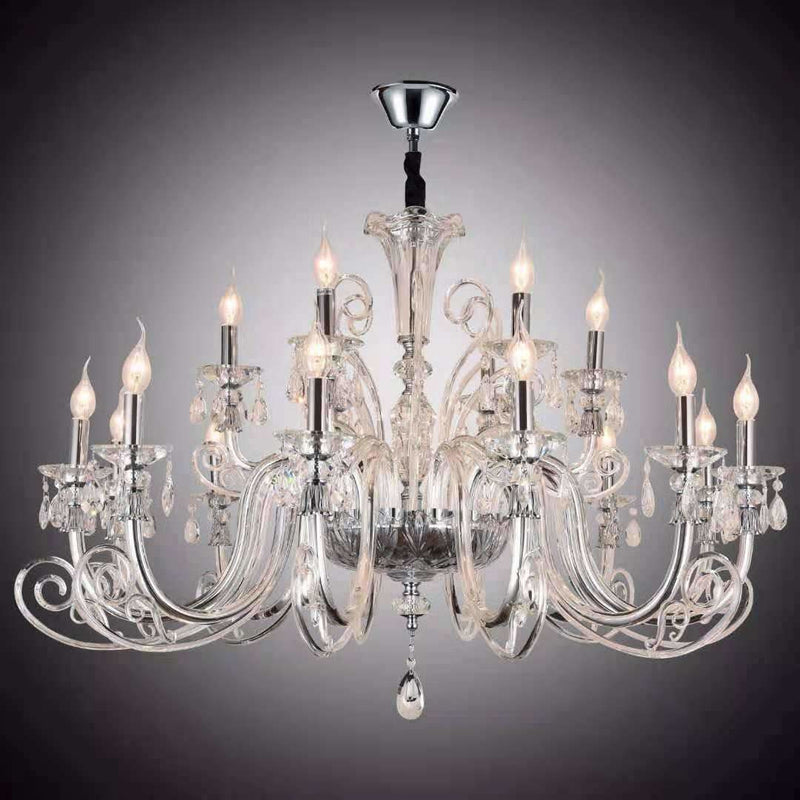 Marchand Grace 18 Light Crystal Chandelier - Crystal Palace Lighting