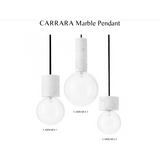 Carrara Marble Pendant - Crystal Palace Lighting