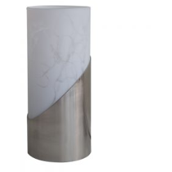 Touch Table Lamp in Satin Chrome - Crystal Palace Lighting
