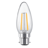Candle LED Globe 3W; B15, B22, E14, E27 - Crystal Palace Lighting