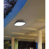 DOCCIA Exterior LED Wall / Ceiling Light - Crystal Palace Lighting
