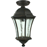 Strand Exterior Under Eave in Antique Bronze, 2 Size Options - Crystal Palace Lighting