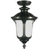 Waterford Exterior Under Eave in Antique Black, 2 Size Options - Crystal Palace Lighting