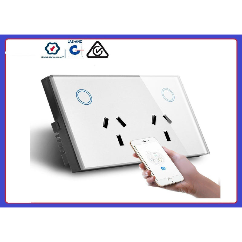 WIFI Double Power Point - Crystal Palace Lighting