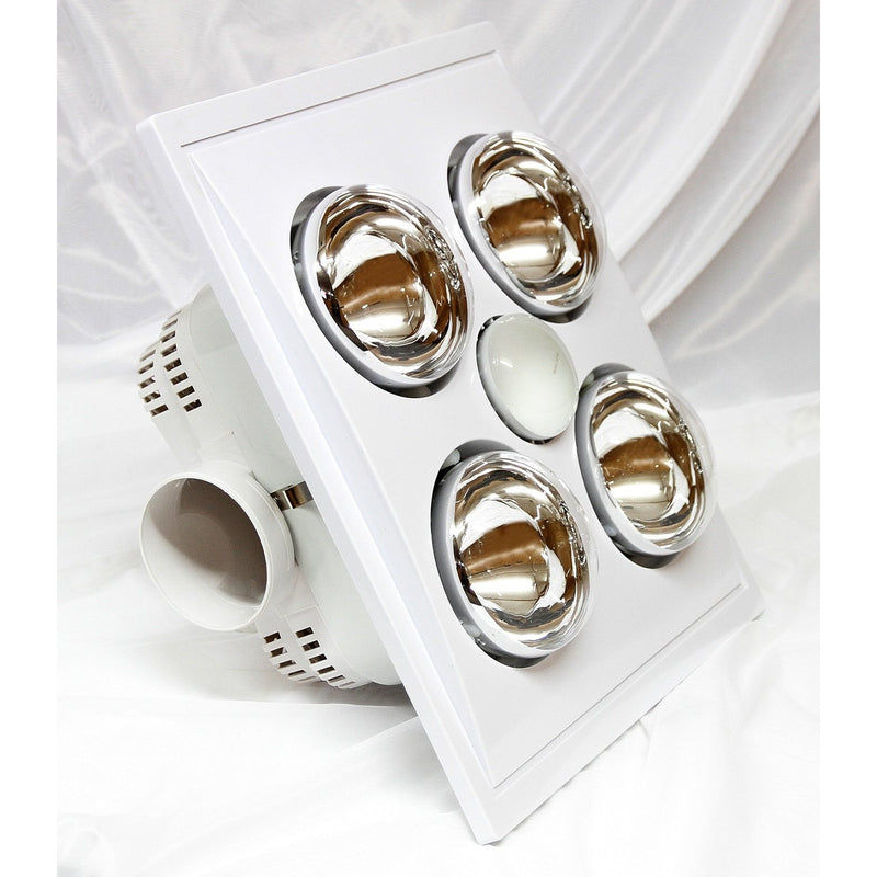 Quad 4 IN 1-BATHROOM 4-HEATER - Crystal Palace Lighting