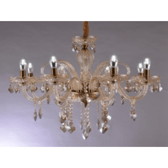 8 Light Crystal Chandelier Crystal Palace Lighting