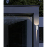 Wig Exterior Surface Mounted 2 Light LED Wall Light, 2 Colour Options, (Up+Down) - Crystal Palace Lighting