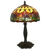 Red Tulip Table Lamp - Crystal Palace Lighting