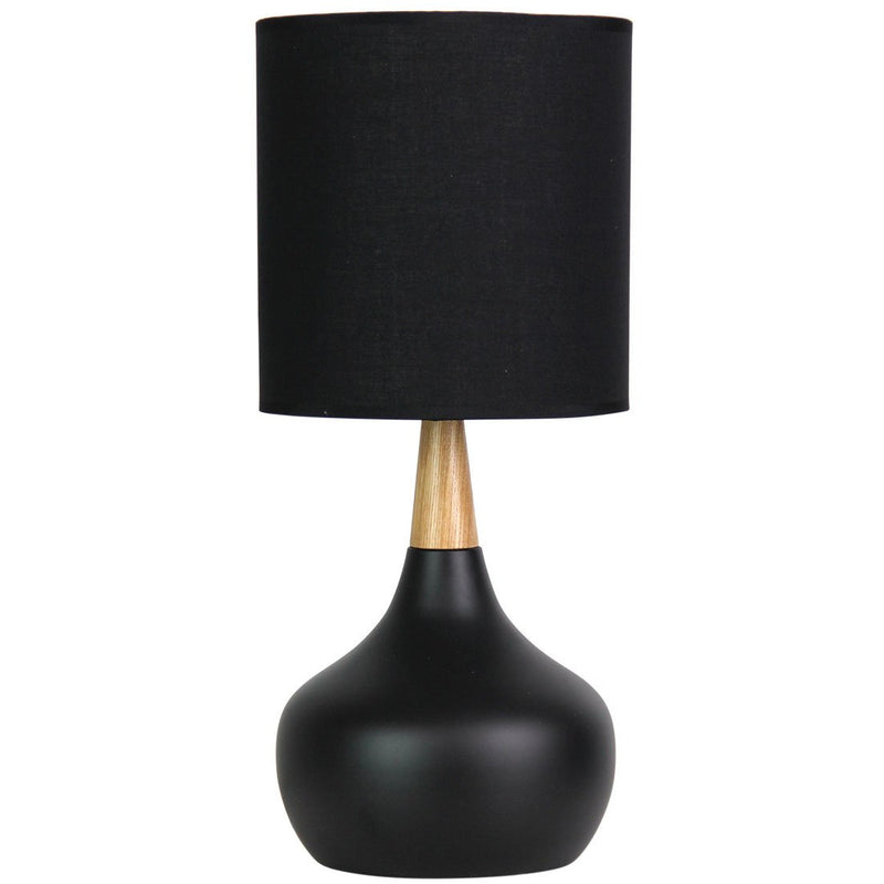 Pod Table Lamp in Matte Black - Crystal Palace Lighting
